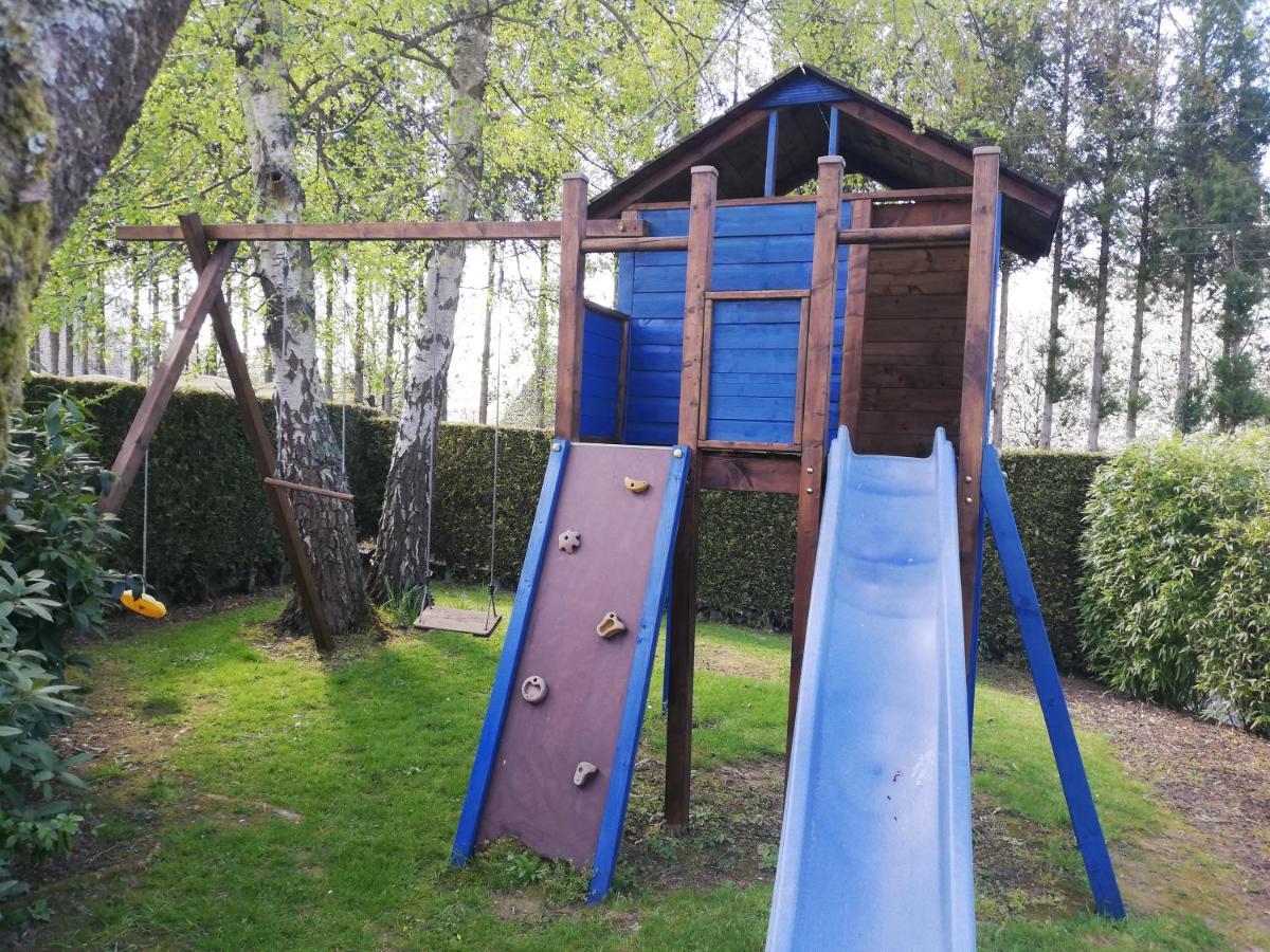 Maison avec piscine et sauna à Vire Viré Exterior foto